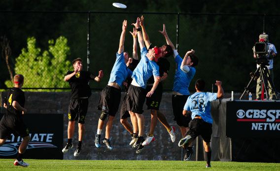 Men's Ultimate Frisbee.